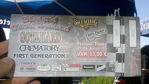 Bike and Musik Weekend Geiselwind 2013